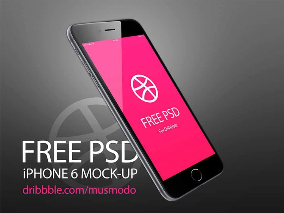 Iphone 6 plus free mock-up