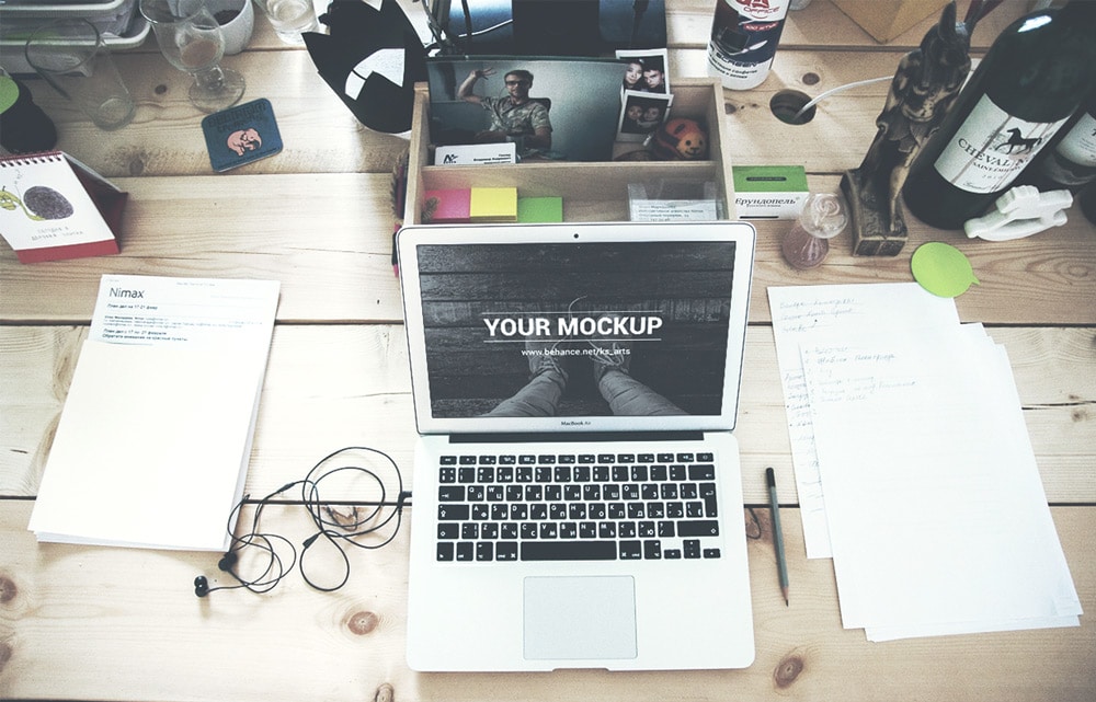 MacBook Air 13 Mockup PSD