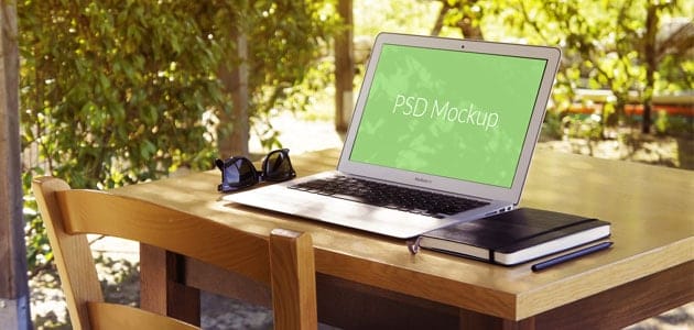 MacBook Air Mockup
