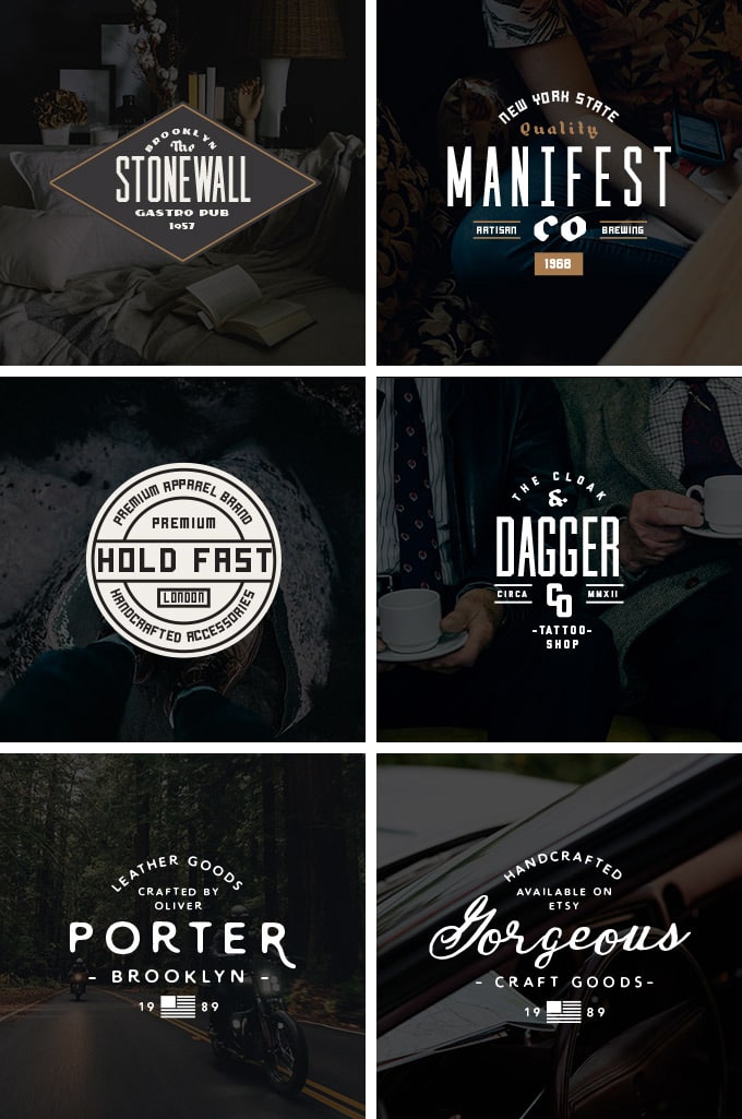 Vintage Logo Kit