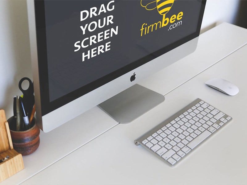 iMac on a Desk