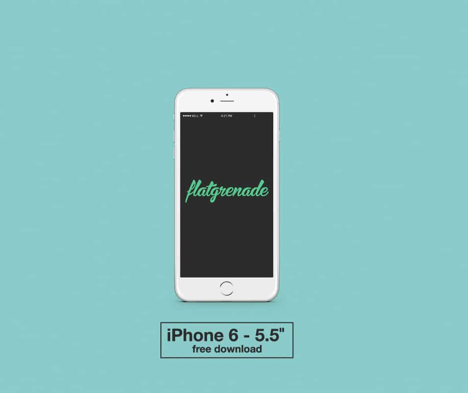 iPhone 6 PSD Mock-Up