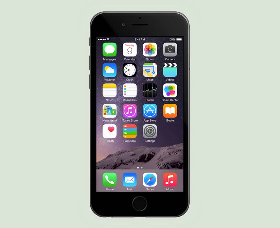 iPhone 6 PSD