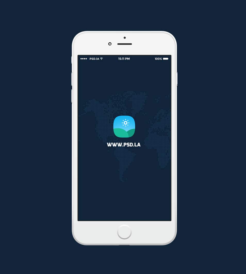 iPhone 6 Plus Flat Sketch