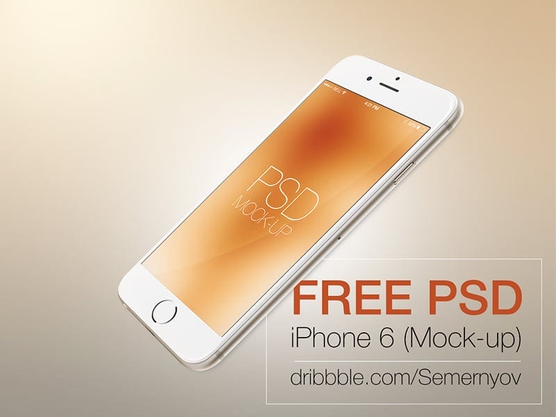 Iphone 6 Mock-up