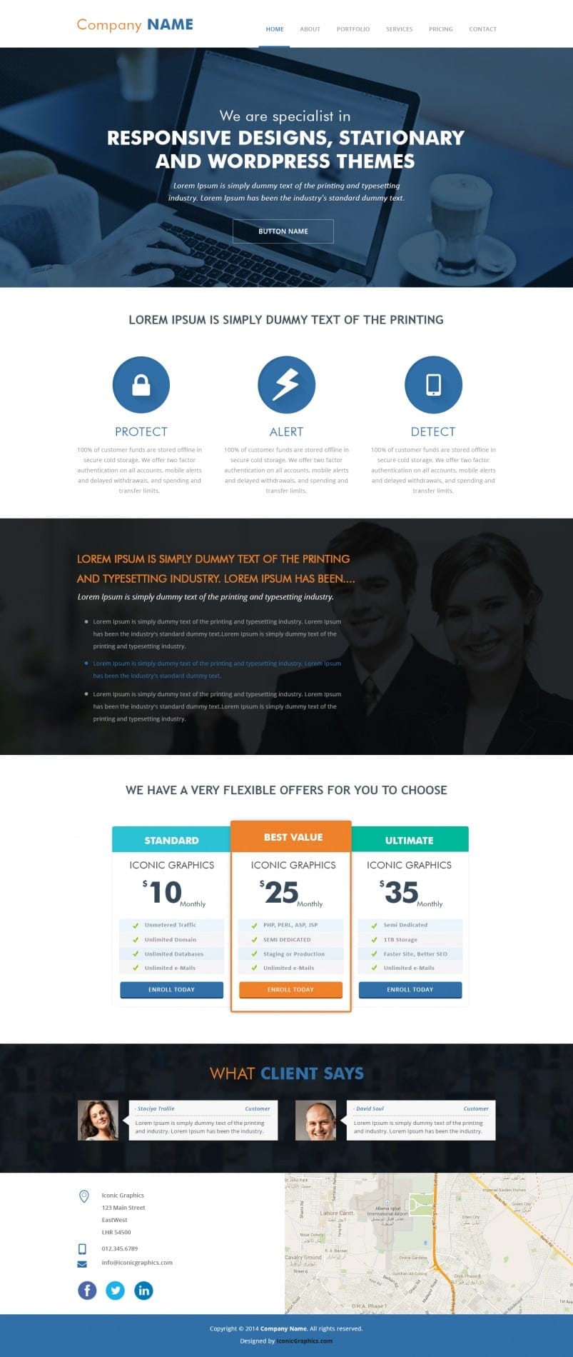 parallax template free web elements from october 2014 parallax template free web elements from october 2014