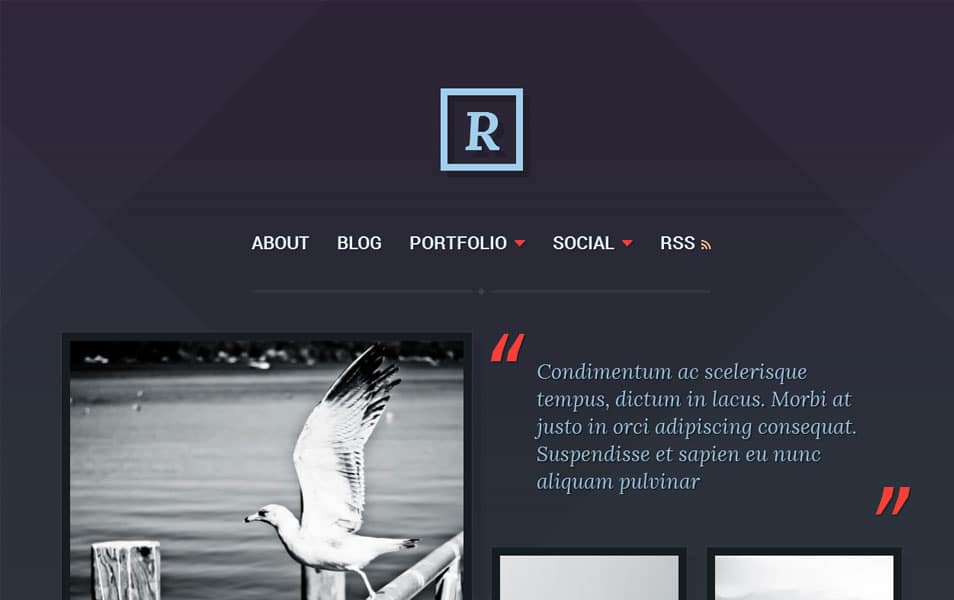 Ravel Free Photography WordPress Theme