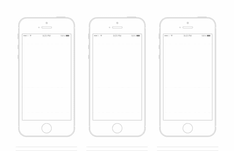 iPhone 5S Template