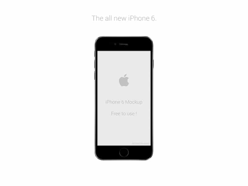 iPhone 6 Mockup