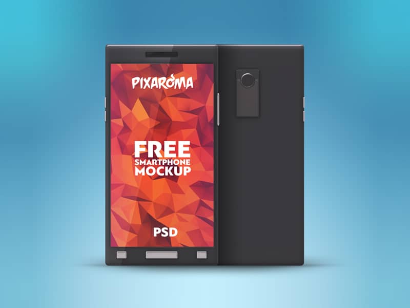 Free Smartphone Mockup PSD