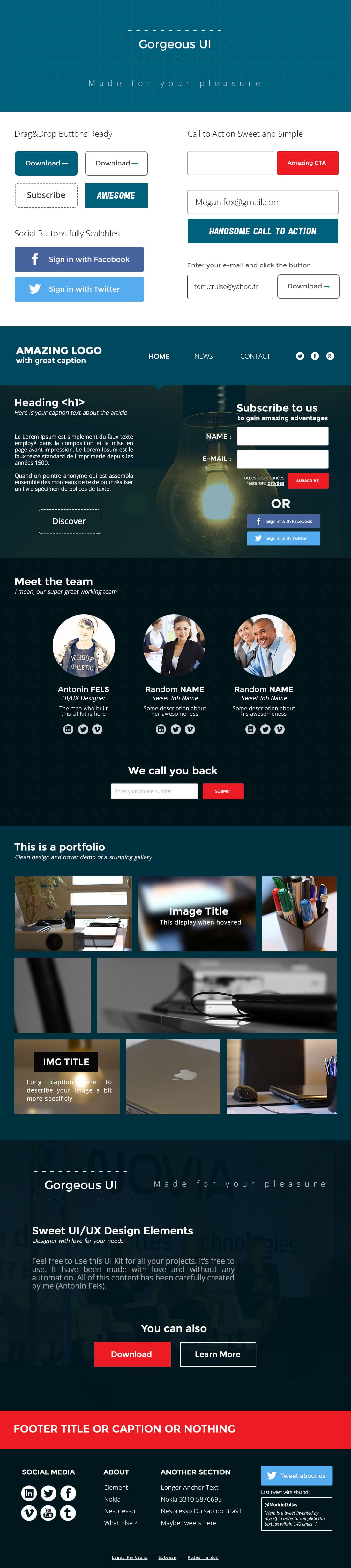 Gorgeous UI/UX Kit