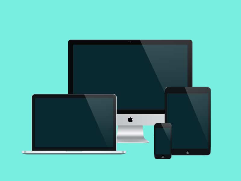 Modern Realistic Devices Mockup