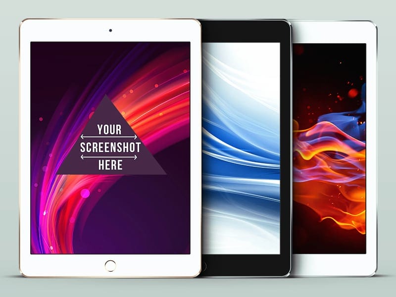 iPad Air 2 PSD Mockup