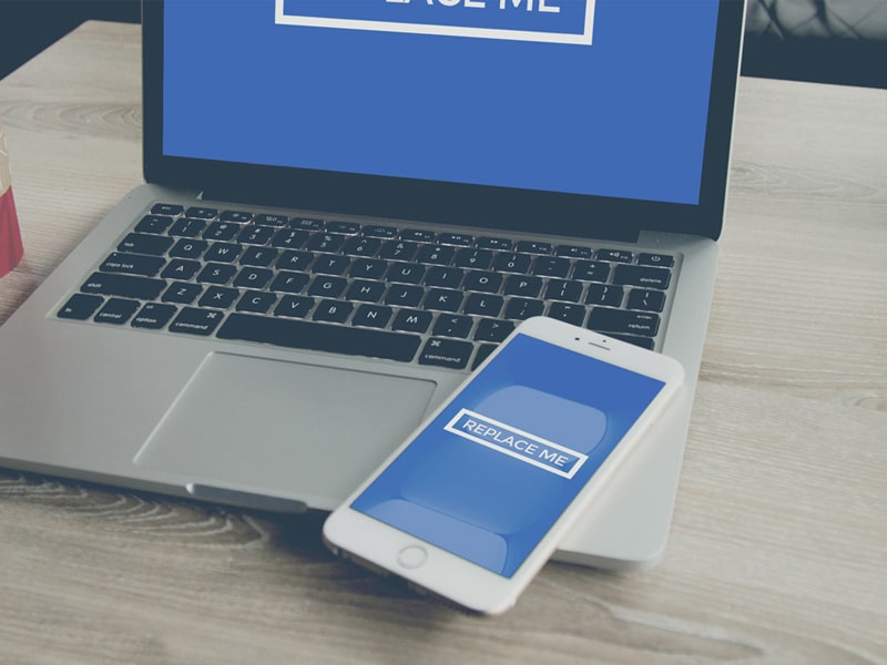 Free iPhone 6 Plus Mockup PSD