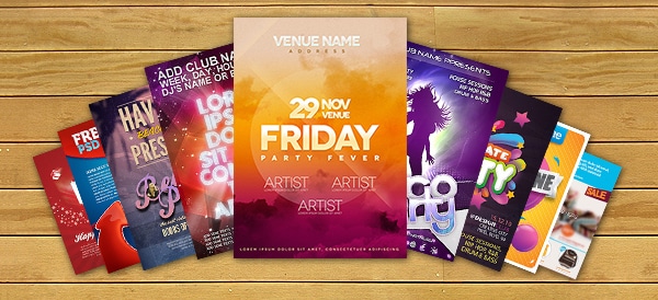 10 Free Flyer Templates PSD
