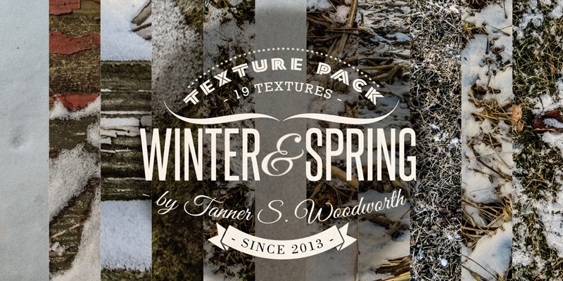 19 Free Winter/Early Spring Texture Pack