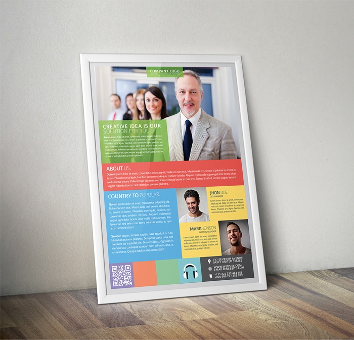 Creative Business Flyer Template PSD