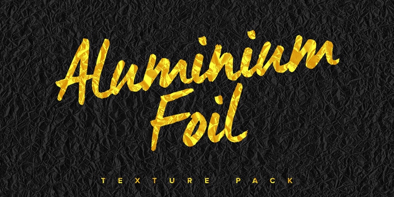 Free Aluminium Foil Textures Pack