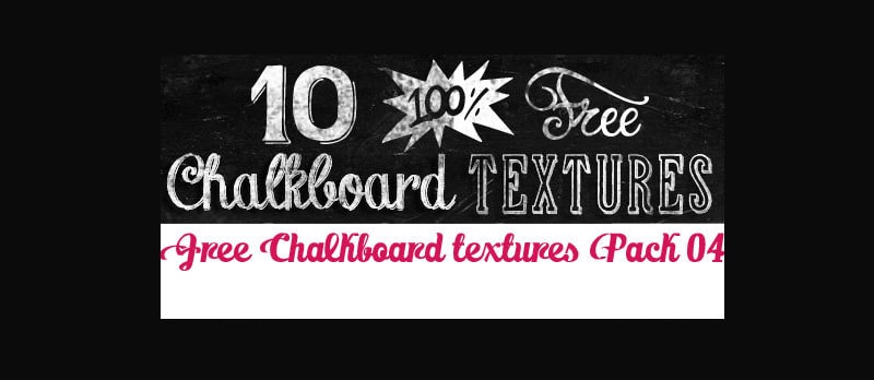 Free Chalkboard Textures