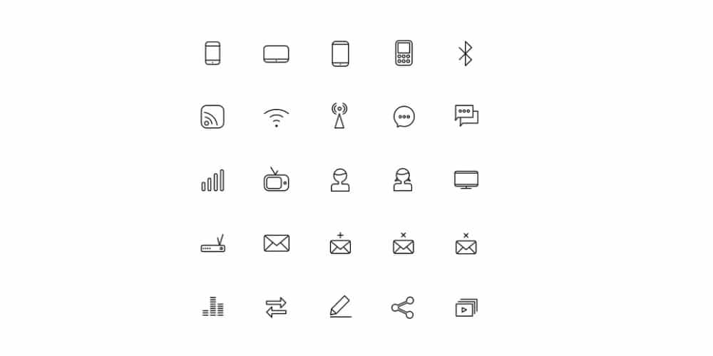Free Communication Icons