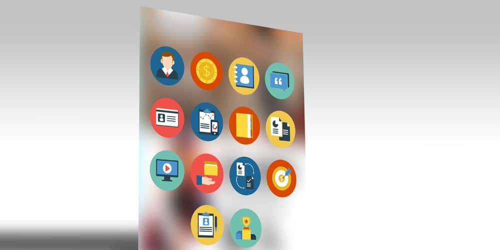 Free Corporate Flat Icons
