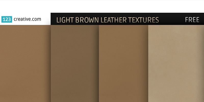 Free Light Brown Leather Textures
