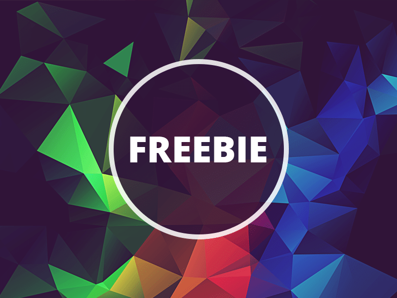 Free Polygonal / Low Poly Background Texture