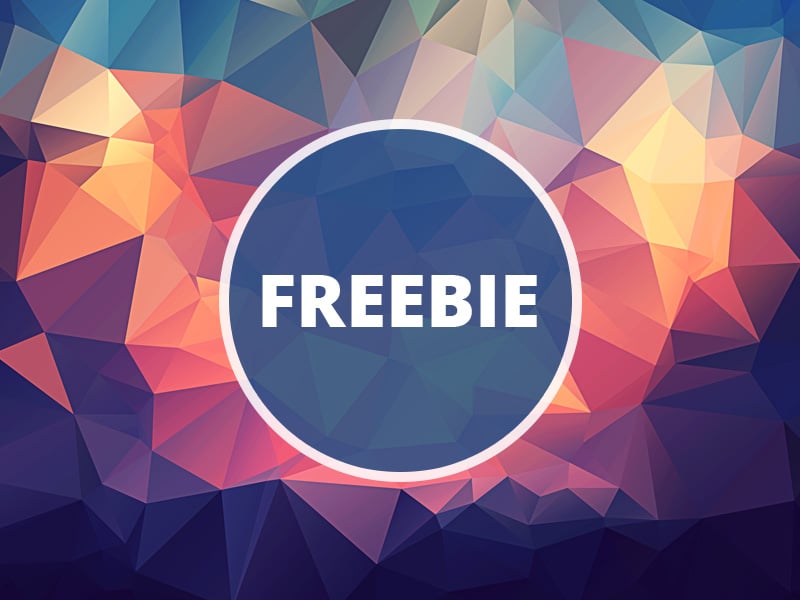 Free Polygonal / Low Poly Background Texture