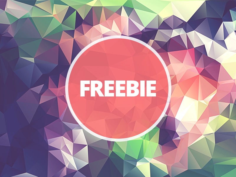 Free Polygonal / Low Poly Background Texture