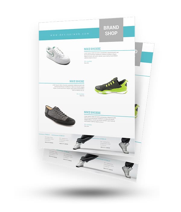 Free Product Showcase Flyer/Poster Template PSD
