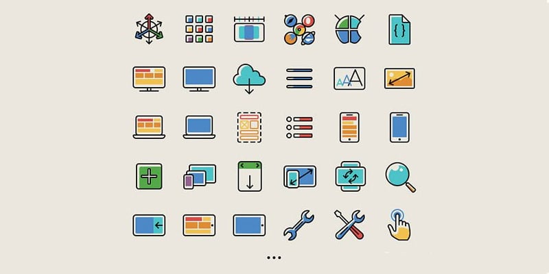 Free Responsive And Mobile Icons