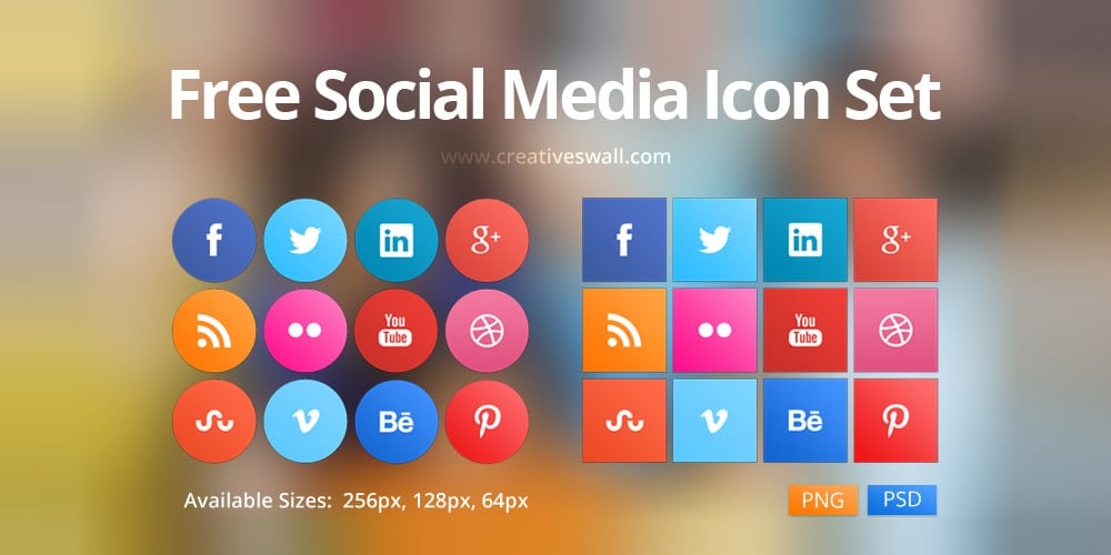 Free Social Media Icon Set
