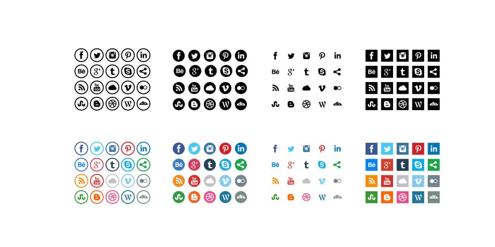 Free Social Media Vector Icons