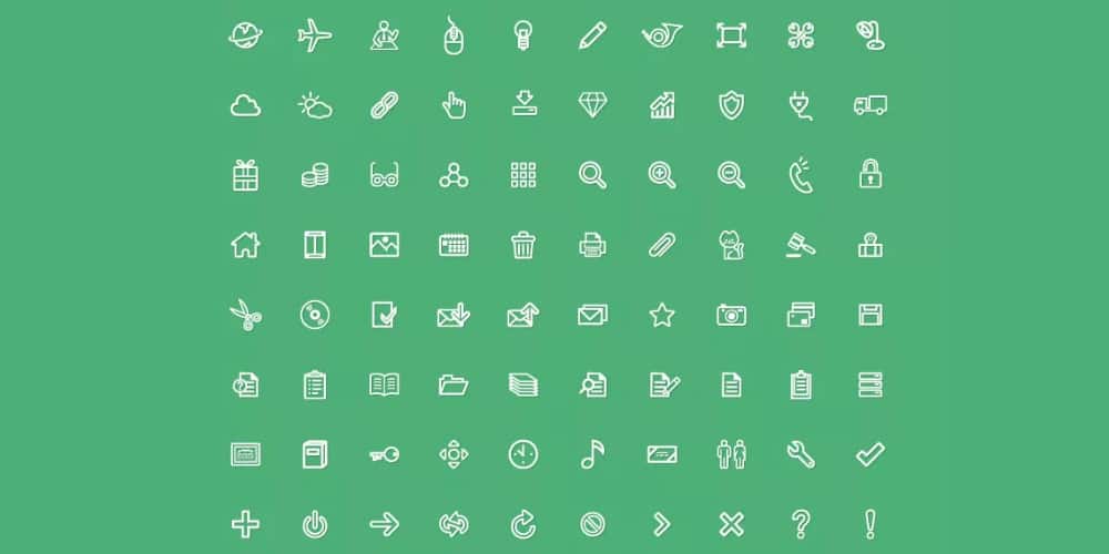 Free-Universal-Line-Icons