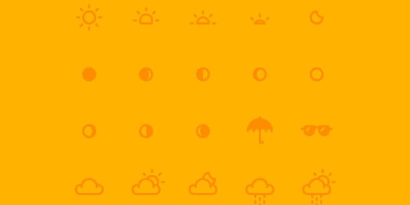 Free Weather Icons
