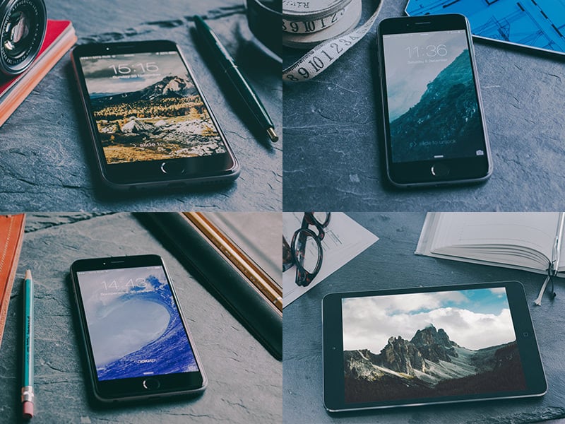 Free iPhone 6 & iPad Mockups