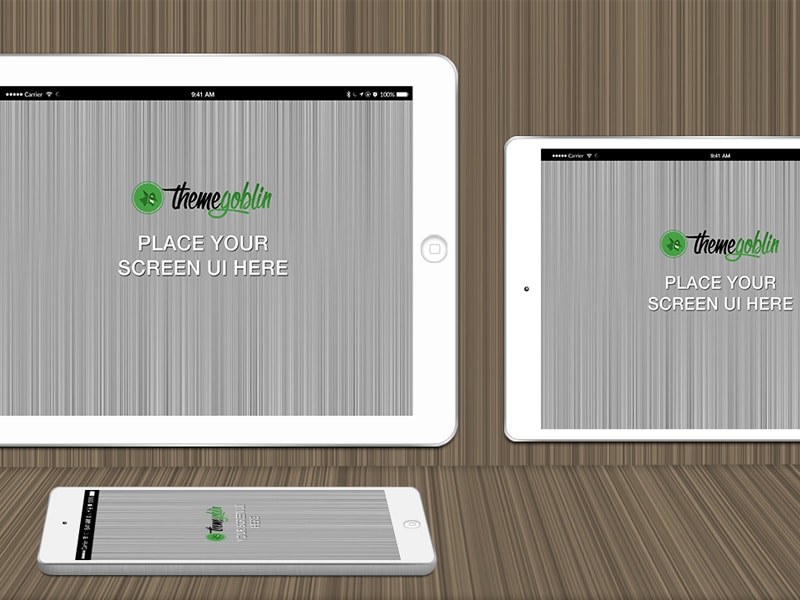 Free iPhone, iPad Mockup PSD