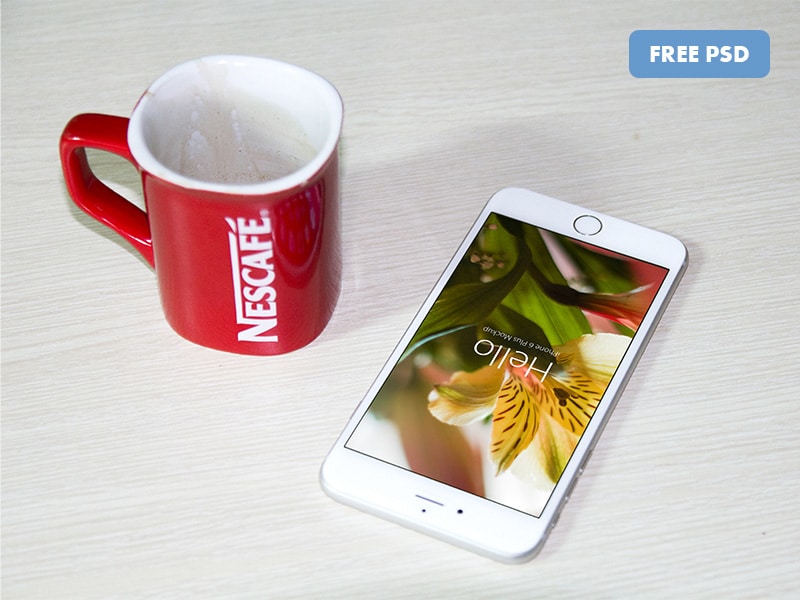Iphone 6 Plus Mockup PSD