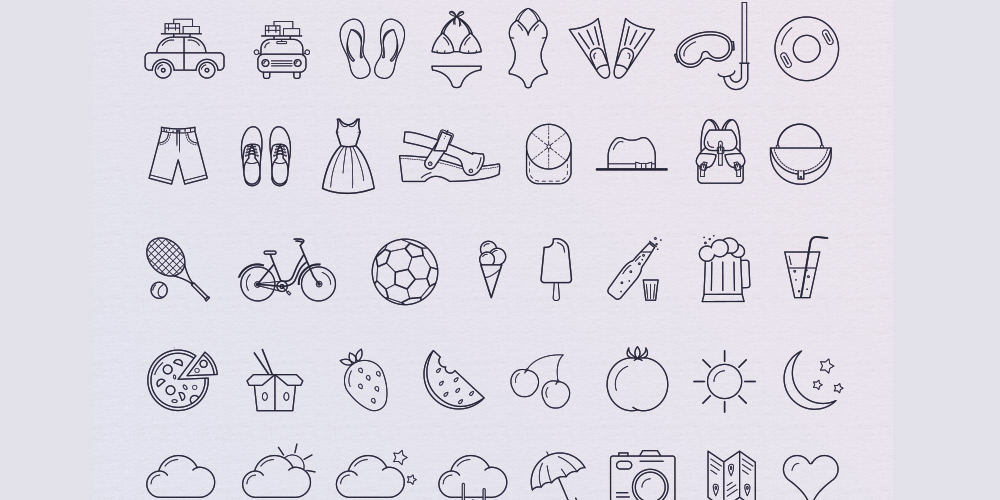 Summer Icons