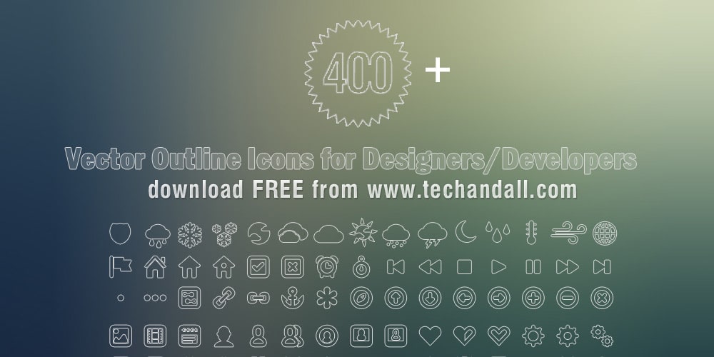 Vector Outline Icon Set