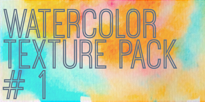 Watercolor Texture Pack