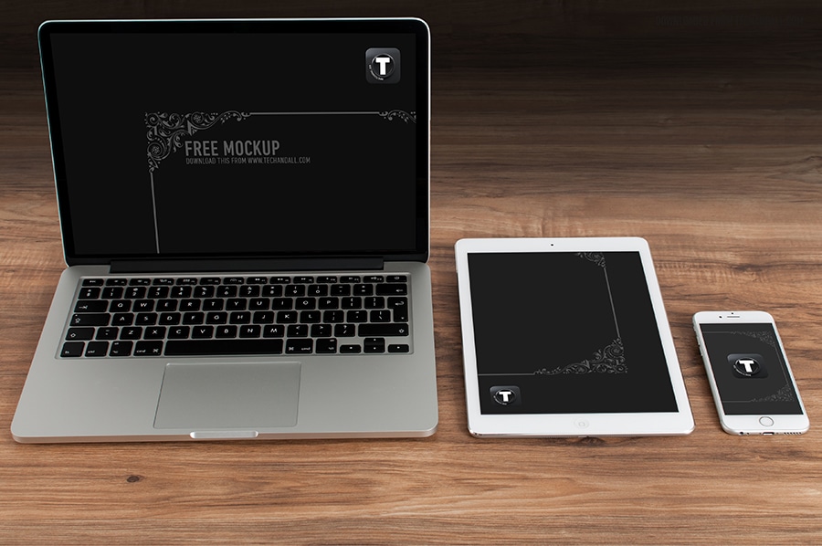 Apple Family Mockup