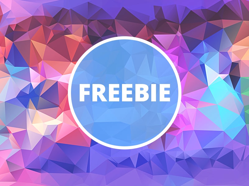 Free Polygonal / Low Poly Background Texture