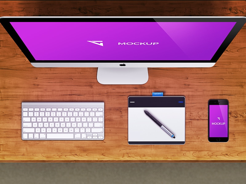Free iMac Mockup
