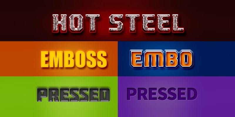 Photoshop Text Styles