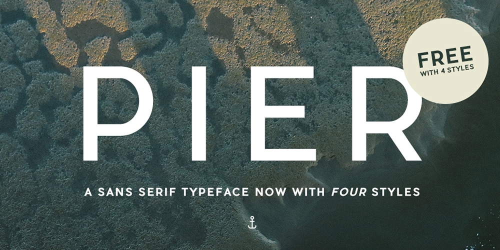 Pier-Free-Typeface