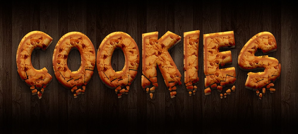Flavours Text Style PSD