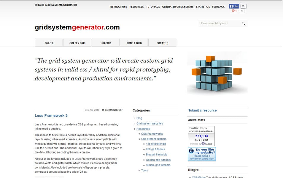 Grid System Generator