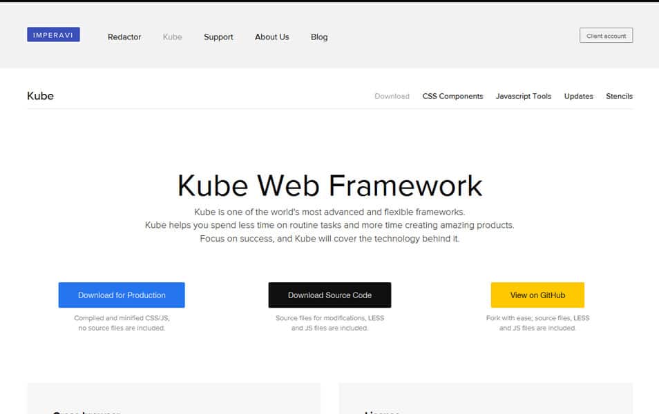 Kube Web Framework
