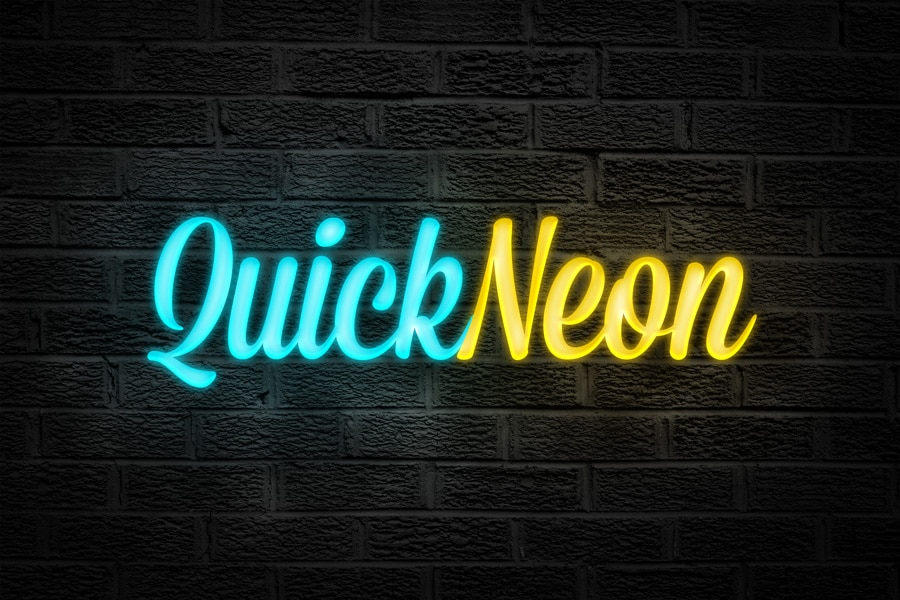 Quick Neon Effect